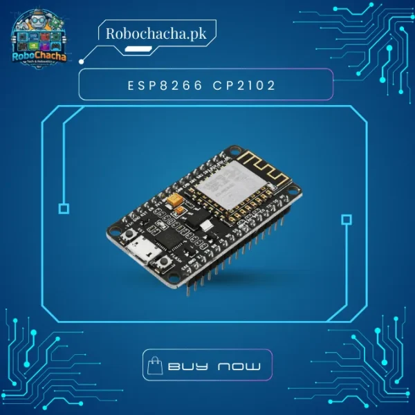 ESP8266 WiFi Development Board | CP2102 USB | IoT MCU | Node MCU