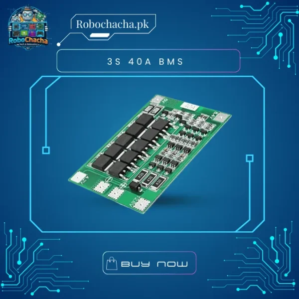 3S 40A 12.6V BMS Li-ion Lithium Battery Protection Board (Enhanced/Balanced) - Price in Pakistan