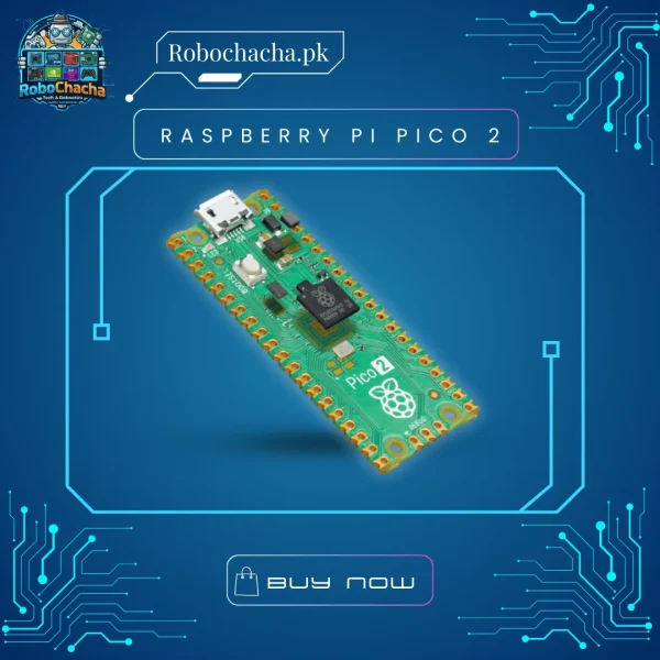 Raspberry Pi Pico 2 / Pico 2W (RP2350) – 150MHz Dual-Core RISC-V & ARM - Price in Pakistan