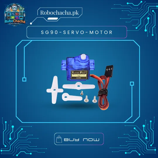 SG90 Micro Servo Motor 9g - 180 Degree Rotation for Arduino, Robotics & RC Planes