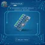 8-Channel ESP32 Relay Development Board for Wi-Fi and Bluetooth Home Automation Control - Robochacha Pakistan