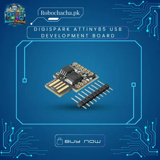Digispark ATtiny85 USB Micro Development Board for Arduino IDE and HID Projects - Robochacha Pakistan