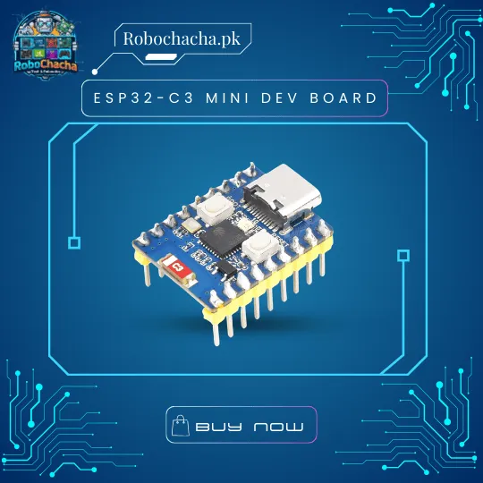 ESP32-C3 SuperMini Development Board with RISC-V Core, Wi-Fi, and Bluetooth 5.0 LE - Ultra Compact Module - Robochacha Pakistan