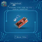FT232RL FTDI USB to TTL Serial Adapter Module with 3.3V and 5.5V Jumper Selection - Robochacha Pakistan