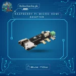 Overview 📝Stop struggling with flimsy, specialized cables. This Micro HDMI (Male) to HDMI (Female) Adapter is specifically designed for the high-bandwidth requirements of the Raspberry Pi 4 and Raspberry Pi 5. It allows you to convert the tiny Micro HDMI ports on your Pi into standard HDMI ports, letting you use the common HDMI cables you already have at home. Built with gold-plated connectors, it ensures a stable, "flicker-free" connection even at high 4K resolutions.Key Features ✨Optimized for Pi 5 & 4B: Fits perfectly into the dual-port layout of the latest Raspberry Pi boards without blocking the adjacent port.True 4K Resolution: Supports Ultra HD 4K at 60Hz, providing smooth video playback and a crisp desktop experience.Gold-Plated Connectors: Resists corrosion and provides maximum signal conductivity for long-term use.Plug-and-Play: No drivers or setup required; just plug it in and connect your screen.Portable & Durable: High-quality PVC molding makes it tough enough to toss in your laptop bag or kit box.Technical Specifications ⚙️FeatureSpecificationInputMicro HDMI (Type D) MaleOutputHDMI (Type A) FemaleMax Resolution4K @ 60Hz (3840 x 2160)CompatibilityRaspberry Pi 5, Pi 4B, Sony Cameras, Action CamsAudio SupportYes (Integrated Audio/Video)MaterialOxygen-free Copper + Gold-plated interface