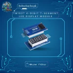 TM1637 4-Digit 7-Segment LED Display Module with Clock Colon for Arduino and DIY Digital Clocks - Robochacha Pakistan