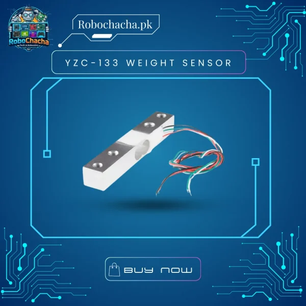 YZC-133 20kg Aluminum Alloy Weighing Sensor Load Cell for Digital Scales and Arduino Projects - Robochacha Pakistan