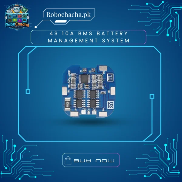 4S 10A 16.8V Lithium Ion Battery Management System BMS Protection Board - Tested Used Condition