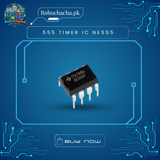 555 Timer IC NE555 NE555 / LM555 Single Precision Timer IC Chip for Pulse Generation and Time Delays