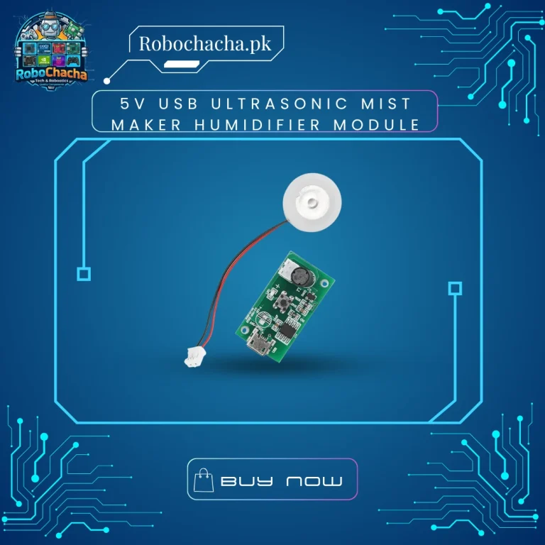5V USB Ultrasonic Humidifier Module and Atomizing Transducer Disc for DIY Fog Projects