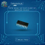 7476 Dual JK Flip-Flop IC with Master-Slave Architecture and Preset/Clear Pins