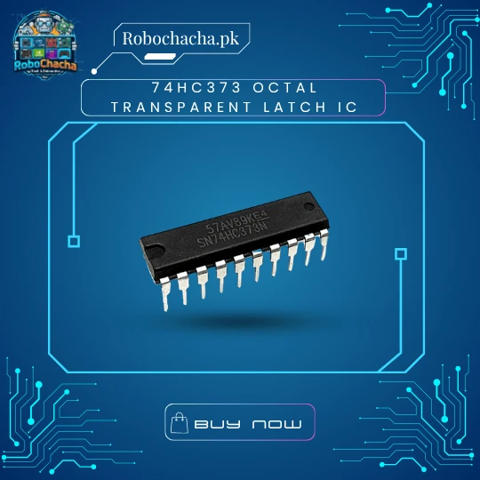 74HC373 Octal Transparent Latch IC 8-Bit D-Type with 3-State Outputs for Data Bus Interfacing
