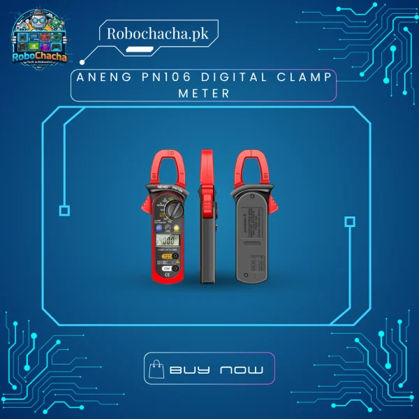ANENG PN106 Digital Clamp Meter AC/DC 600A Multimeter with NCV and Temperature Probe