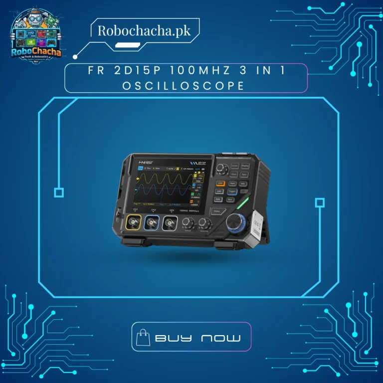 FR 2D15P 100MHz Dual Channel Digital Storage Oscilloscope with Signal Generator and 7-inch Screen