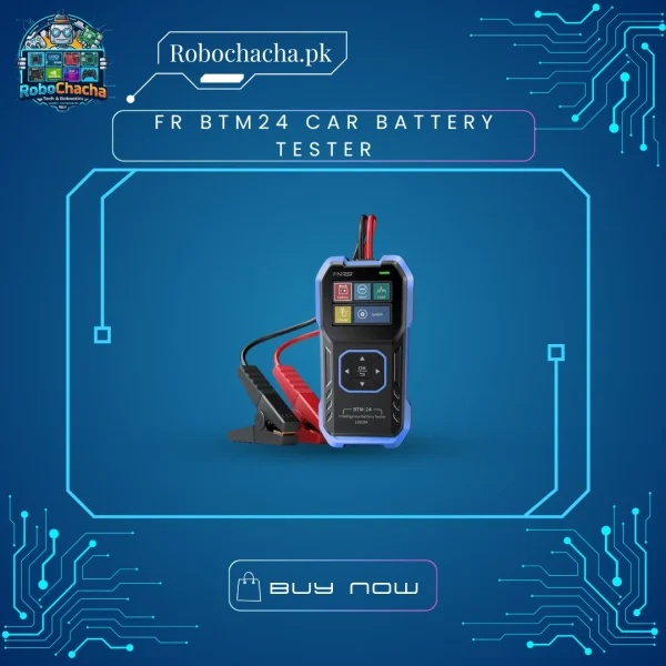FR BTM24 Professional 12V/24V Car and Truck Battery Tester and Charging System Analyzer - Robochacha Pakistan