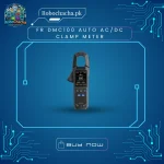 FR DMC100 Professional Digital AC/DC Clamp Meter with True RMS and NCV for Solar and Industrial Testing