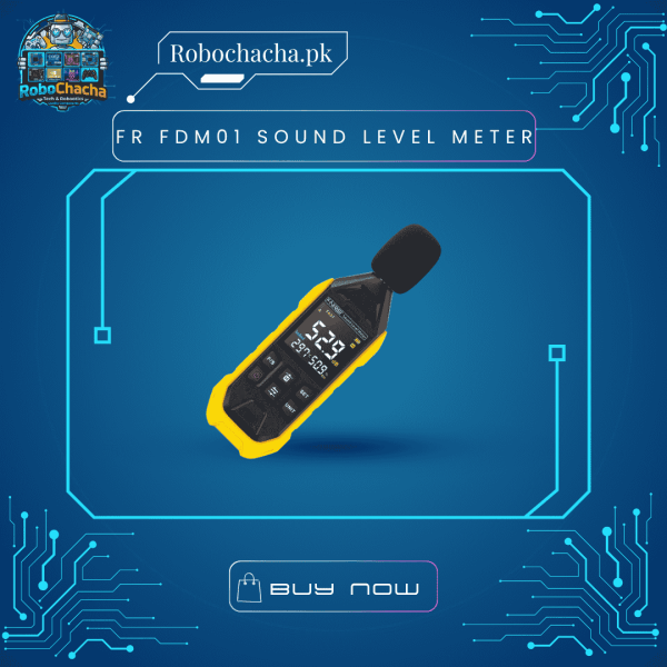 FNIRSI FDM01 Handheld Digital Sound Level Meter and Decibel Tester with Color Display and Temperature Humidity Sensors