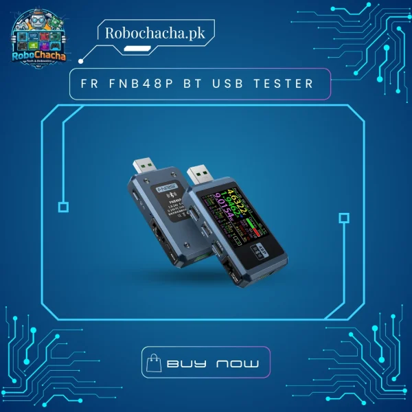 FNIRSI FNB48P Bluetooth USB Digital Tester with 1.77 inch Color Screen for Protocol Detection and Capacity Testing