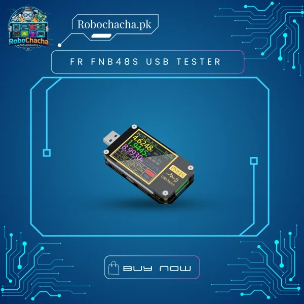 FNIRSI FNB48S High-Precision USB Color Display Tester for Voltage, Current, and Protocol Detection
