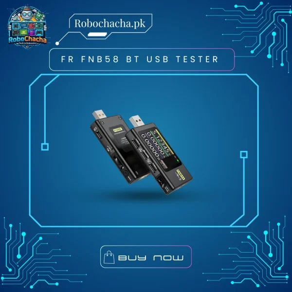 FNIRSI FNB58 BT Flagship USB Tester with 2.0 inch HD Display and Bluetooth App for High Precision Power Analysis