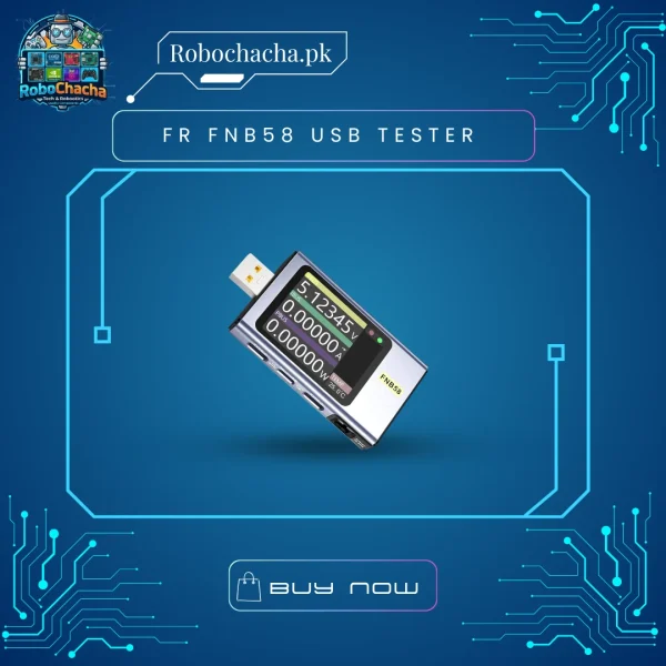 FNIRSI FNB58 Flagship USB Digital Tester with 2.0 inch HD Screen and Aluminum Alloy Case for High-Power PD 3.1 Charging