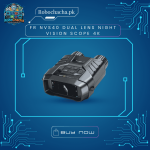 FNIRSI NVS-40 Dual Lens Digital Night Vision Binoculars with 4K Video and 3-inch HD Display - Professional Security Optics