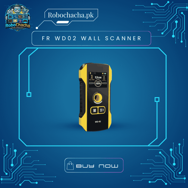 FR WD-02 Professional Digital Wall Scanner and Stud Finder with Color LCD for High-Precision Metal and AC Detection