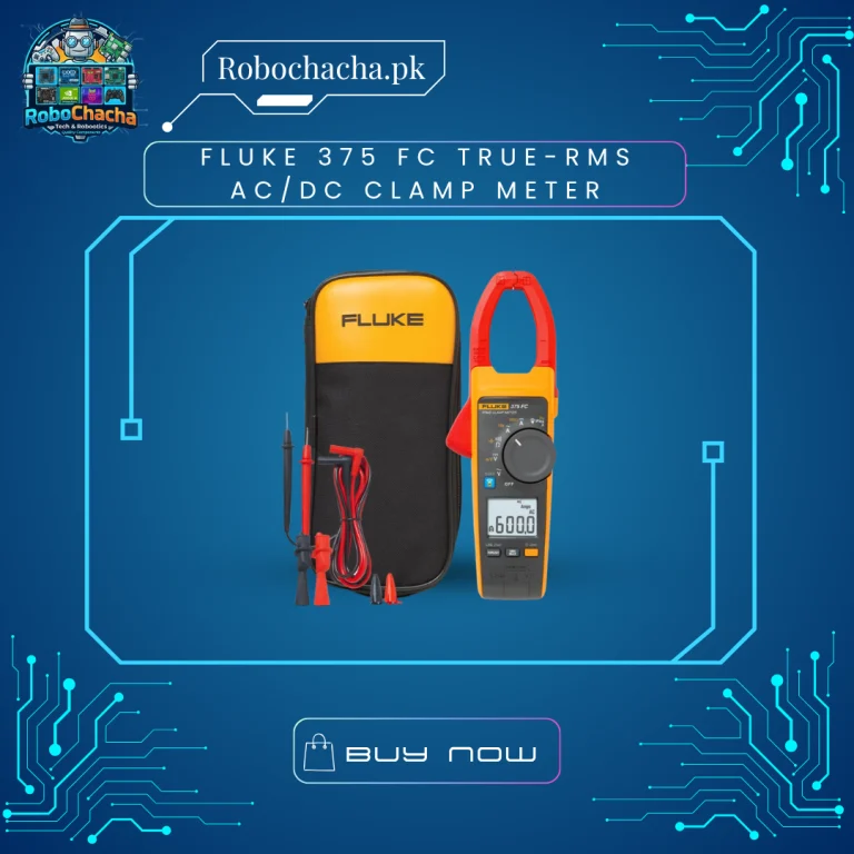 Fluke 375 FC True-RMS AC/DC Wireless Clamp Meter for Professional Industrial Troubleshooting