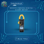 GSCETE CM520A Auto-Ranging Digital Clamp Meter with NCV and Temperature Probe for Electrical Troubleshooting