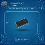 LM324 SMD Quadruple Operational Amplifier (Op-amp) IC in SOIC-14 Surface Mount Package
