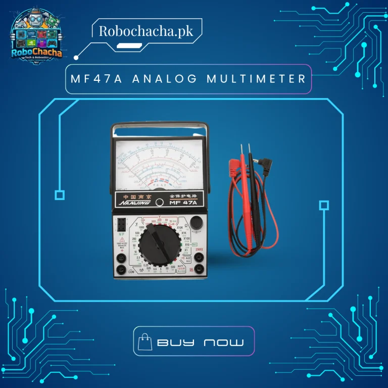 MF47A Professional High-Sensitivity Analog Multimeter with Mirror Scale and IR Remote Test Function