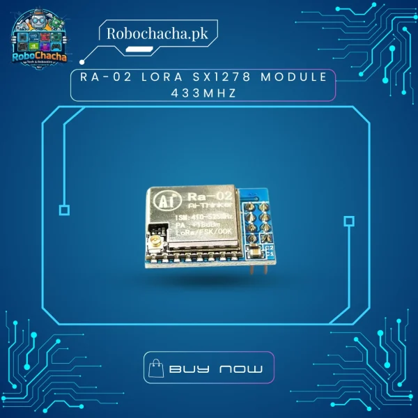 Ra-02 LoRa SX1278 433MHz Long Range Wireless Transceiver Module for Arduino and IoT