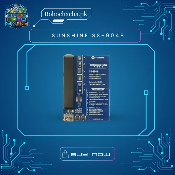 Sunshine SS-904B Android Battery Activation and Fast Charging Board for Mobile Phone Repair