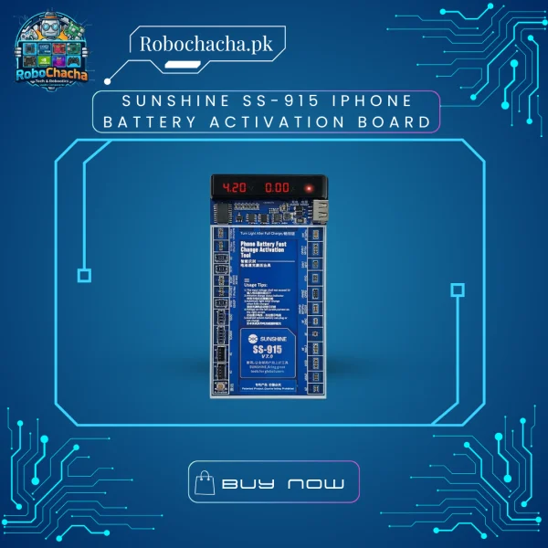 Sunshine SS-915 iPhone Battery Activation and Charging Board for iPhone 4 to 15 Pro Max Repair