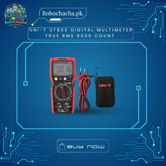 UNI-T UT89X Professional 6000 Count True RMS Digital Multimeter with NCV and Temperature Measurement