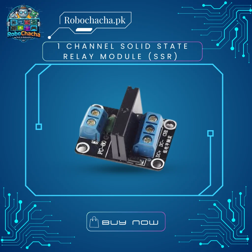 1-Channel 5V Solid State Relay SSR Module 240V 2A AC Low-Level Trigger Board for Arduino and Home Automation