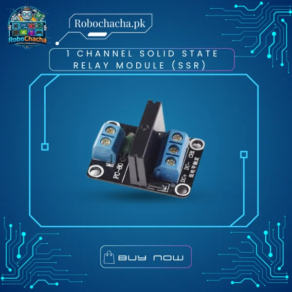 1-Channel 5V Solid State Relay SSR Module 240V 2A AC Low-Level Trigger Board for Arduino and Home Automation