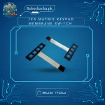 1x4 Matrix Keypad 4 Key Flexible Membrane Matrix Switch Module for Arduino, PIC, and AVR Microcontrollers
