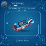 2200mAh 11.1V 25C 3S Lithium Polymer (LiPo) High Discharge Battery for RC Drones and Planes