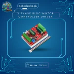 3-Phase High-Power BLDC Brushless DC Motor Controller Driver Board with Heatsink - Robochacha Pakistan