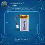 3.7V 400mAh 602035 Rechargeable Lithium Polymer LiPo Battery for Micro Drones and Wearable Electronics