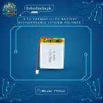 3.7V 550mAh HPL523436 Slim Rechargeable Lithium Polymer Li-Po Battery with Protection Circuit