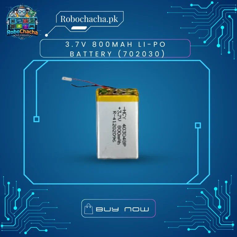 3.7V 800mAh 702030 Li-Po Rechargeable Lithium Polymer Battery for Micro Drones and RC Toys
