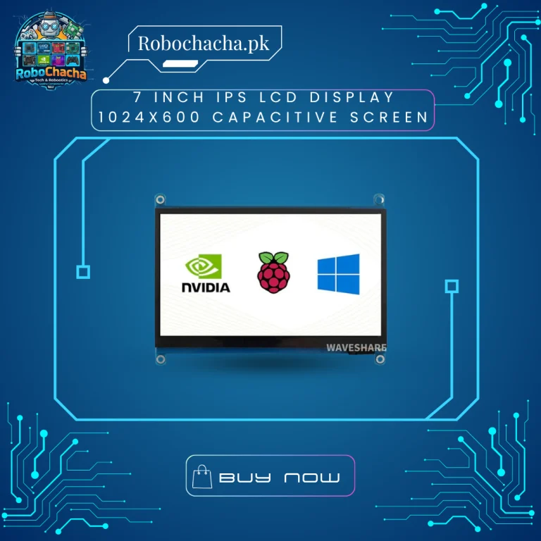 7 inch 1024x600 Capacitive Touch Screen LCD Monitor with HDMI and USB Interface for Raspberry Pi and PC