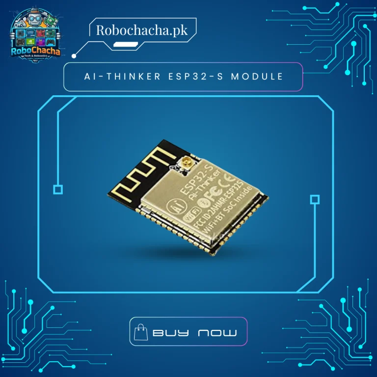 AI-Thinker ESP32-S Shielded Surface Mount WiFi and Bluetooth BLE Microcontroller Module