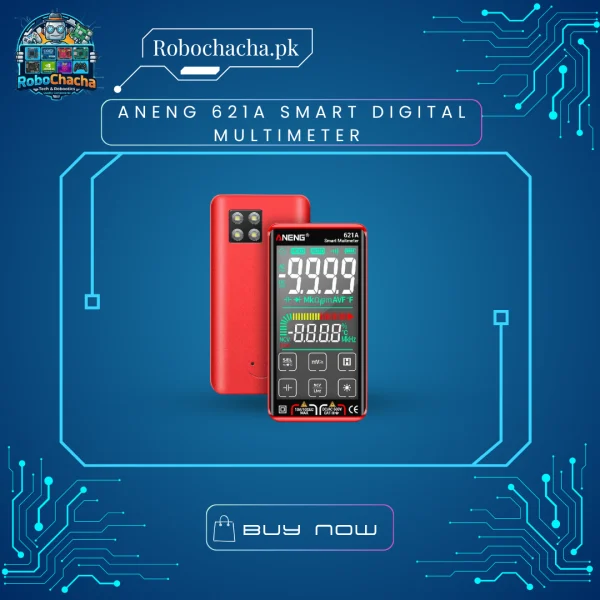 ANENG 621A Smart Digital Multimeter with 4.7-inch Color Touch Screen and Rechargeable Battery