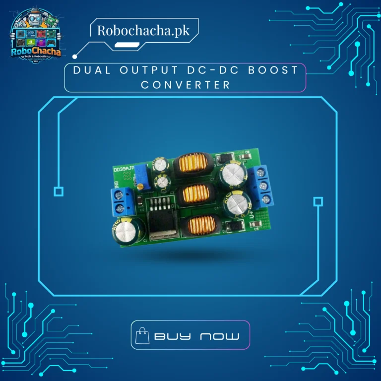 Dual Output DC-DC Boost Converter Module for Positive and Negative Symmetric Power Supply +/- 5V to 24V