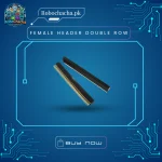 2x40 Pin Double Row Female Header Strip 2.54mm Pitch PCB Socket for Arduino and Robotics