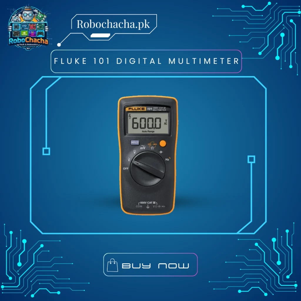 Genuine Fluke 101 Pocket Digital Multimeter for Professional Electrical and Electronics Testing