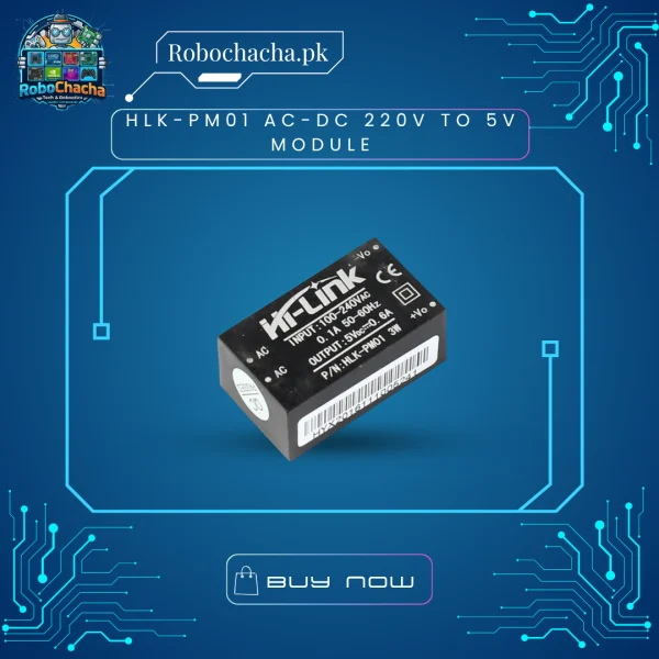 Genuine HLK-PM01 AC-DC 220V to 5V 3W Isolated Switching Power Supply Encapsulated Module for Smart Home Projects